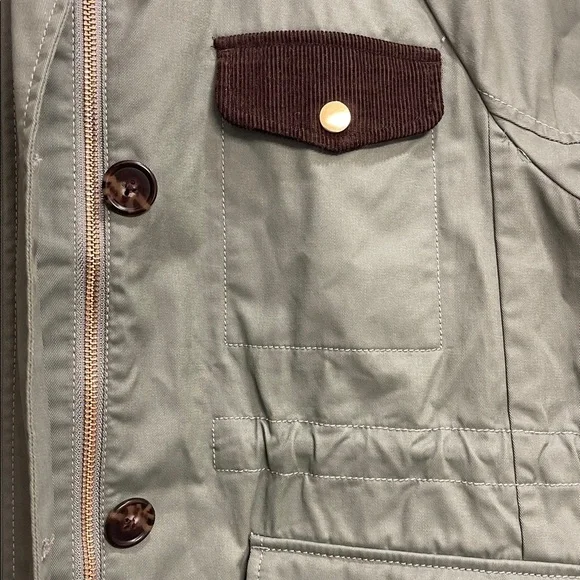 J. Crew Classic Field Jacket szXL in Cypress - Picture 7 of 15
